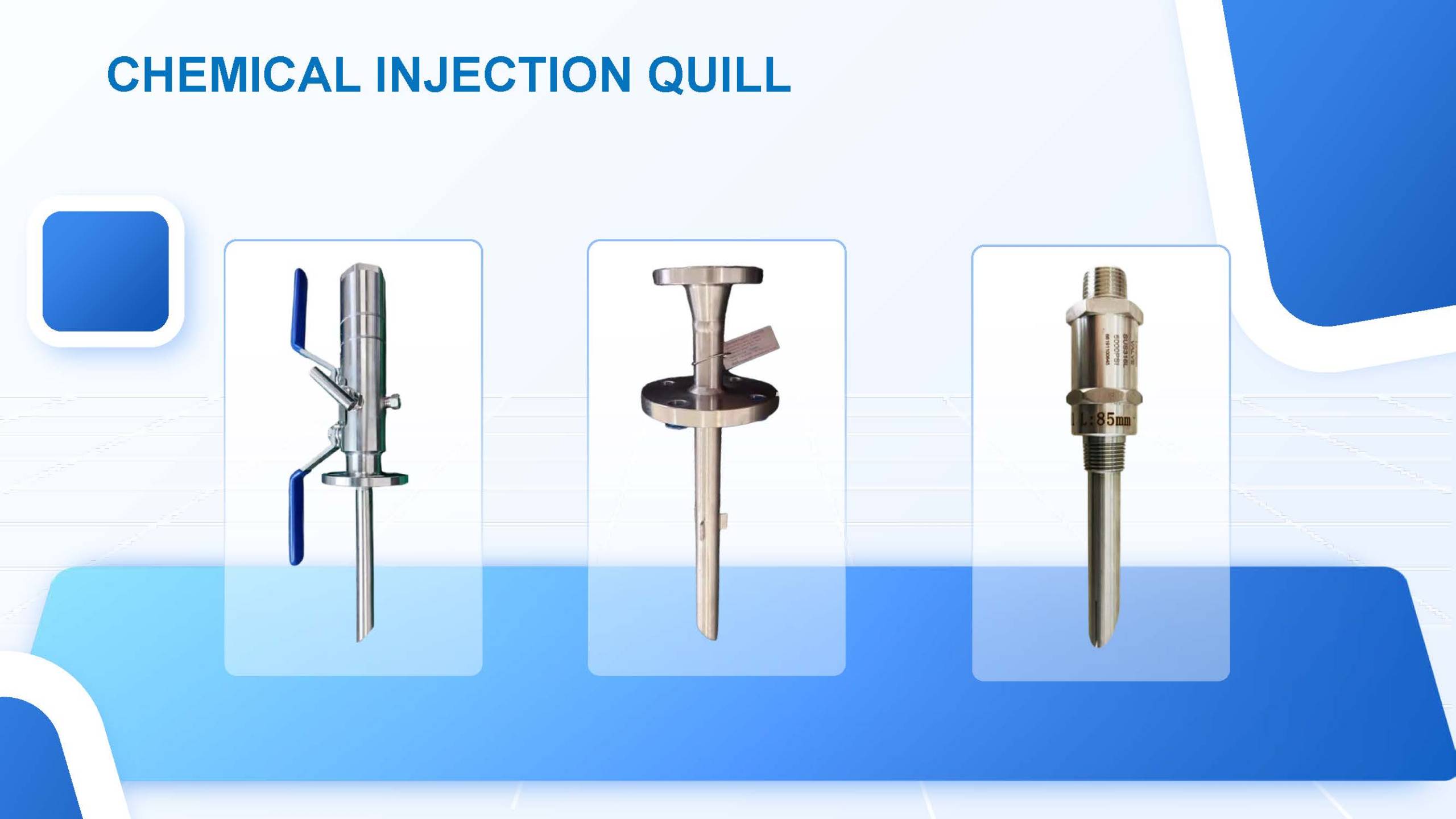 EMT chemical injection quill