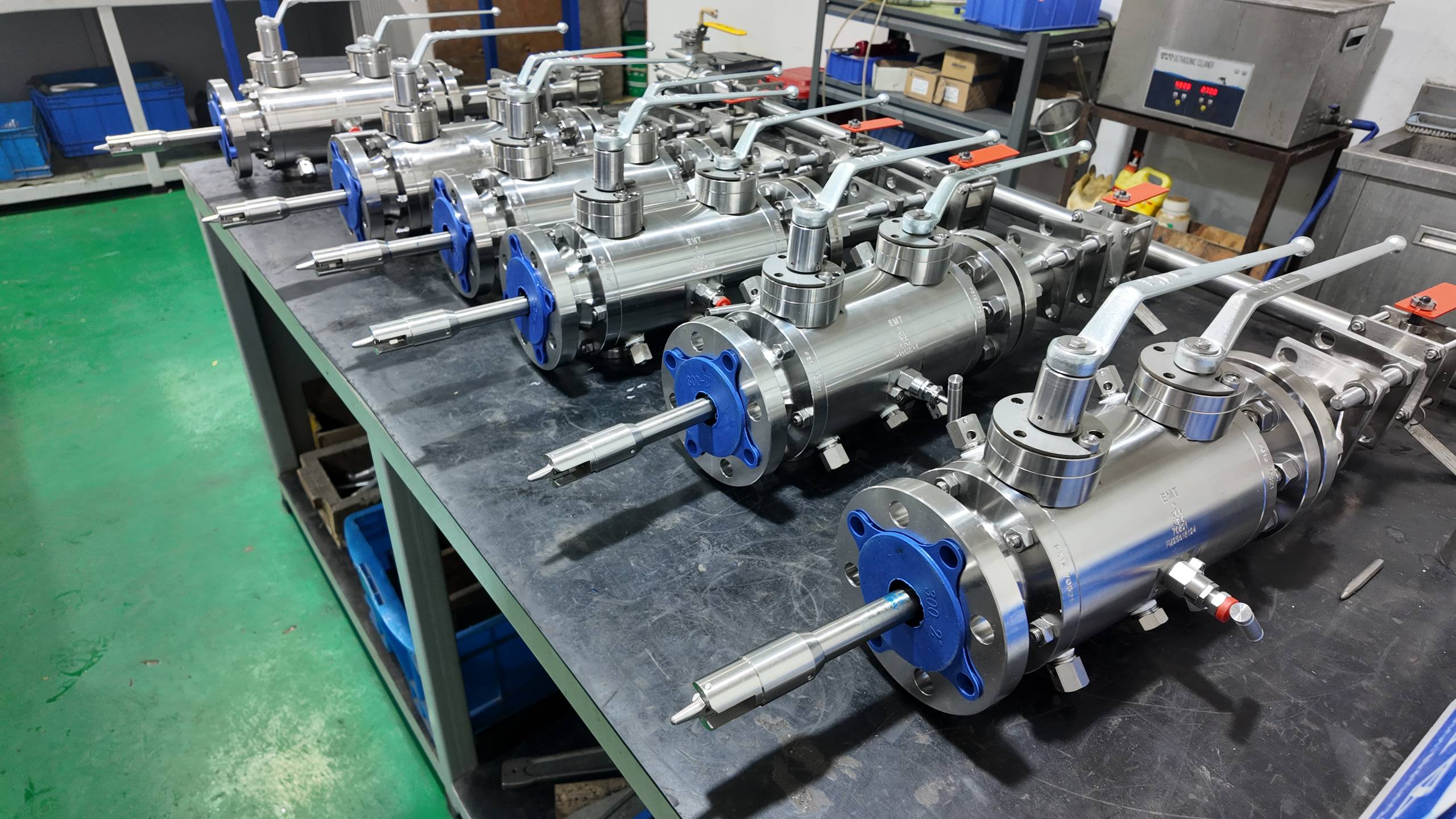 pig signaller with DBB valve