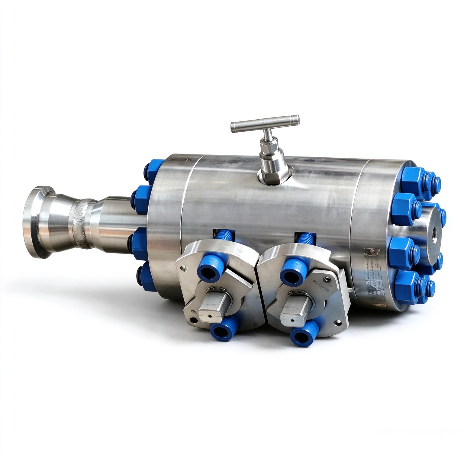 hub and clamp with DBB valve